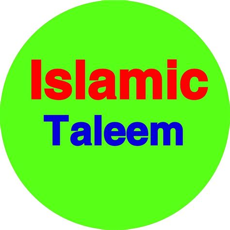 Islamic Taleem Youtube