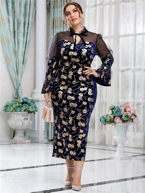 Toleen Vrouwen Plus Size Grote Maxi Jurken 2022 Lente Luxe Designer