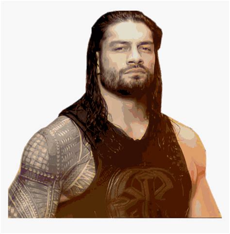 Roman Reigns Beard Style, HD Png Download - kindpng