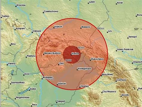 Mocne trzęsienie ziemi na Słowacji Wstrząsy odczuwalne w Nowym Sączu