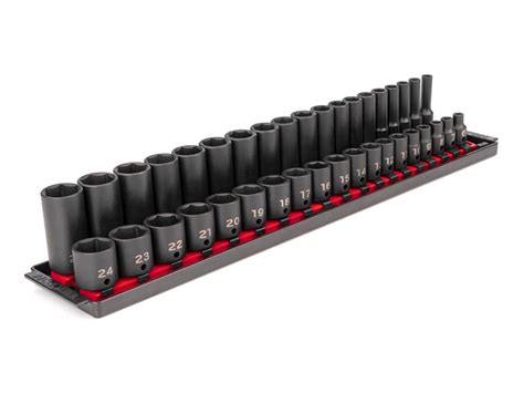 38 Inch Drive 6 Point Impact Socket Set 38 Piece Tekton Sid91211