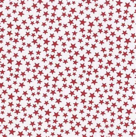 Fabric By The Yard White With Red Stars Fabric Red Stars