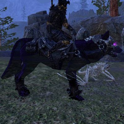 Online Gloam Wolf Mount The Unofficial Elder Scrolls Pages Uesp