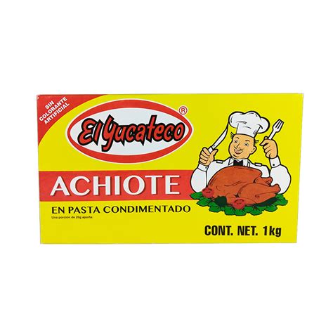 Achiote En Pasta 1 Kg Tiendaelyucateco