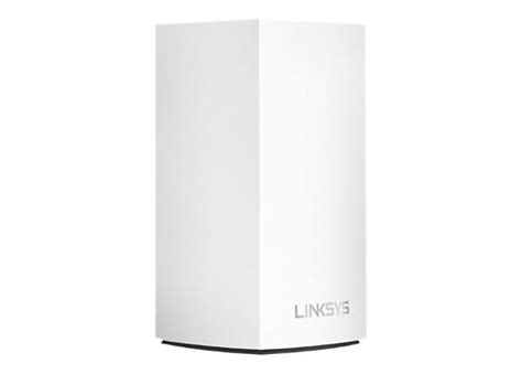 Linksys Velop Intelligent Mesh Wifi System 1 Pack White Whw0101