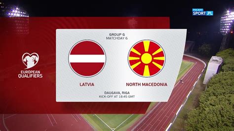 El Euro 2020 Pewna wygrana Macedonii Północnej na Łotwie Polsat Sport