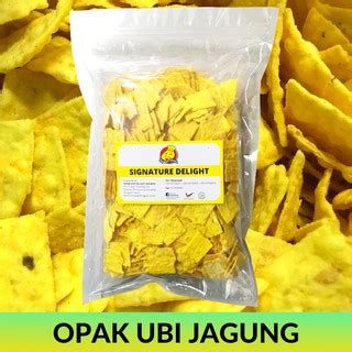 Kerepek Opak Ubi Jagung G Tapioca Chips Biscuit Flavour Sweet Corn