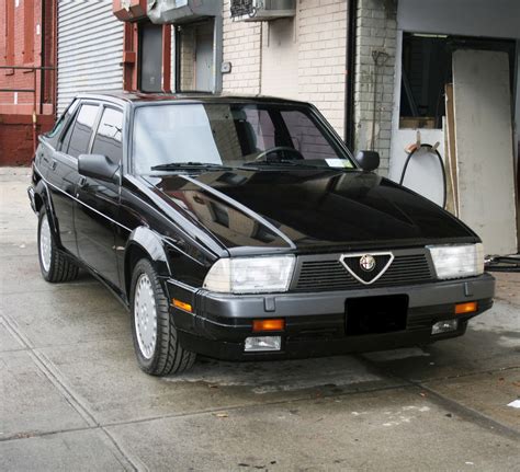 1989 ALFA ROMEO MILANO VERDE BLACK 5 SPEED 3 LITER 4 DOOR COUPE for ...