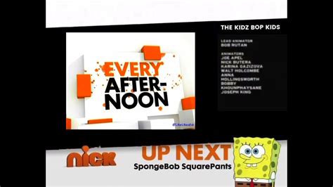 Nickelodeon Split Screen Credits 2010 2011 Youtube