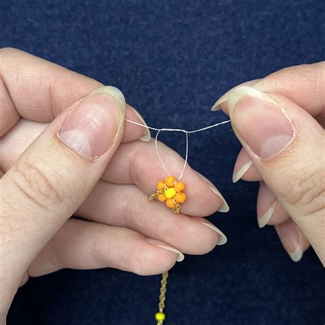 Seed Bead Daisy Chain Choker Necklace Bead World