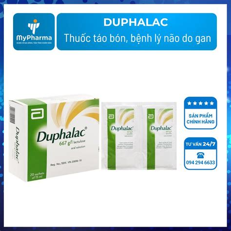 Thuốc Duphalac điều Trị Táo Bón Bệnh Lý Não Do Gan