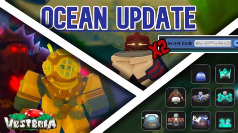 Complete Ocean Update Terul S Maw Guide Roblox Vesteria YouTube