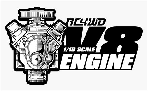 Collection Of V - V8 Engine Logo Png, Transparent Png - kindpng