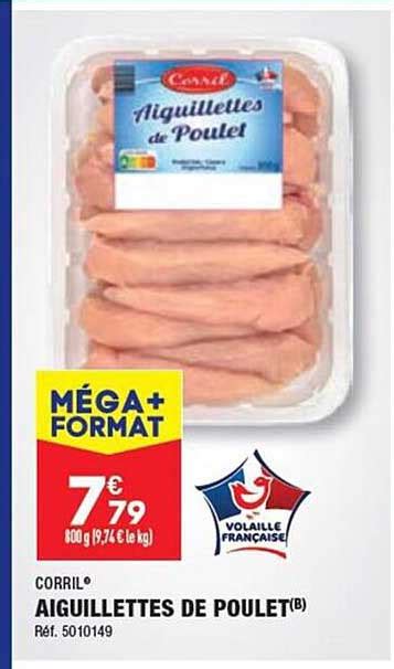 Promo Aiguillettes De Poulet Corril Chez Aldi Icatalogue Fr