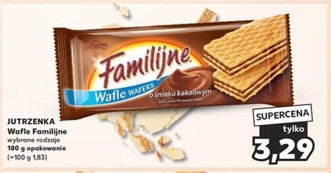 Wafle Kakaowe Jutrzenka Familijne Cena Promocje Opinie Sklep