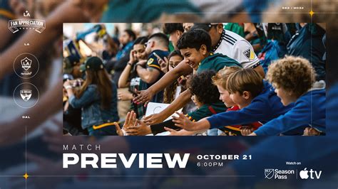 Match Preview La Galaxy Vs Fc Dallas October La Galaxy