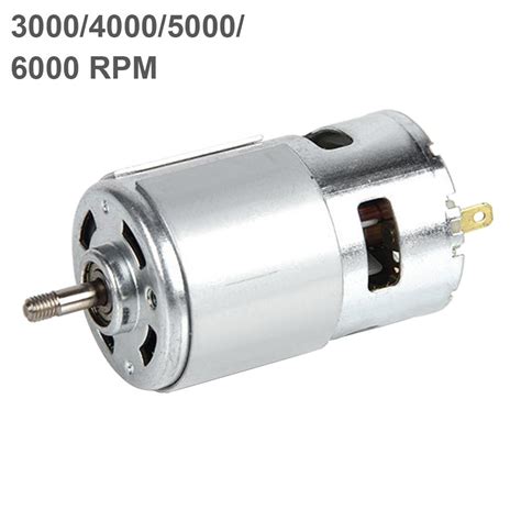 12 24V 775 DC Motor High Speed Large Torque Motor With Ball Bearing And