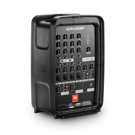 JBL EON208P | Portable 8” 2-Way PA with 8-Channel Powered Mixer and Bluetooth