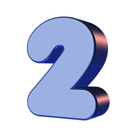 2 Number Png Transparent Images Png All