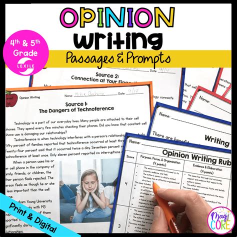 Aspire Writing Prompts 4th Grade 4