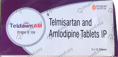 Teldawn Am Mg Strip Of Tablets Uses Side Effects Price Dosage