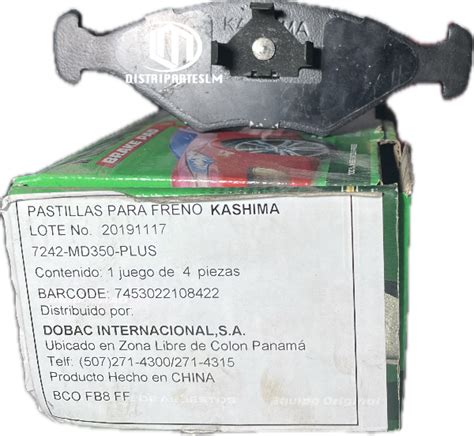 Pastilla De Freno Md Plus Fiat Premio Palio Fiorino