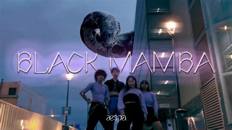 Kpop In Public Aespa Black Mamba Dance Cover By Medusa Youtube