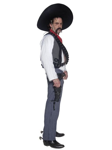 Authentic Western Mexican Bandit Costume | Smiffys