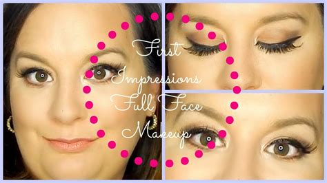 Full Face Of First Impressions Makeup Steffiebean Youtube