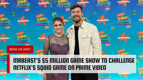 Mrbeasts 5 Million Game Show To Challenge Netflixs Squid Game On