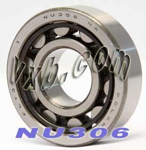 NU306 Cylindrical Roller Bearing 30x72x19 Cylindrical Bearings: Deep ...