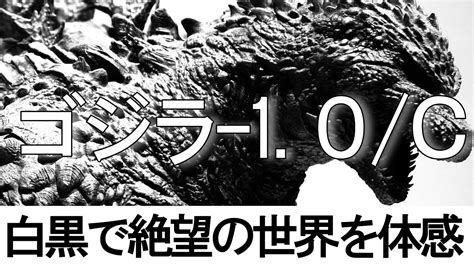 モノクロ版『ゴジラ 10c』正直レビューカラーと何が違う？見る価値は？いい点悪い点を徹底解説 【ネタバレ注意】 【ゴジラマイナスワン