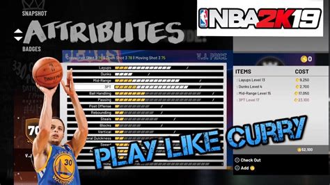 NBA 2K19 6 4 Sharpshooting Playmaker BEST BUILD CHECK DESCRIPTION FIRST