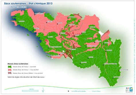 Tat Chimique Et Quantitatif Des Masses D Eau Souterraine En Bretagne