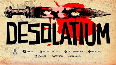 Point And Click Adventure Game DESOLATIUM Comes To Switch In 2023