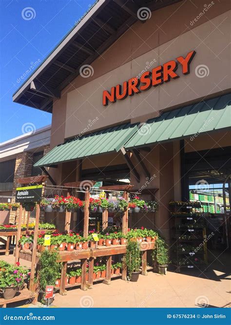 Home Depot Garden Center editorial stock image. Image of depot - 67576234