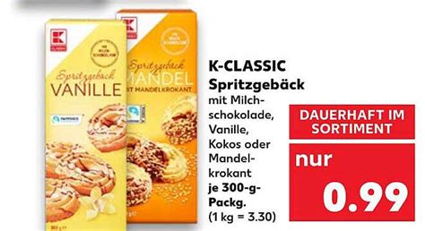 K Classic Spritzgeb Ck Angebot Bei Kaufland Prospekte De