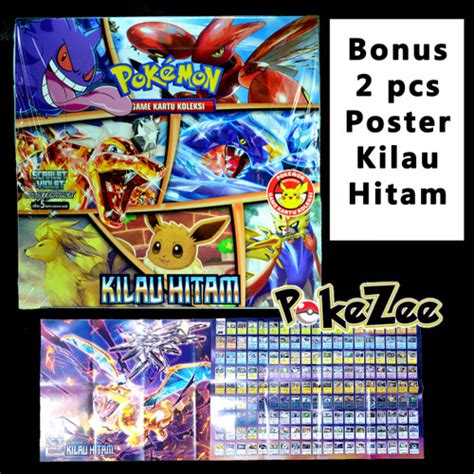 Jual Booster Box Kilau Hitam Sealed Sv3s Kartu Pokemon Indonesia TCG