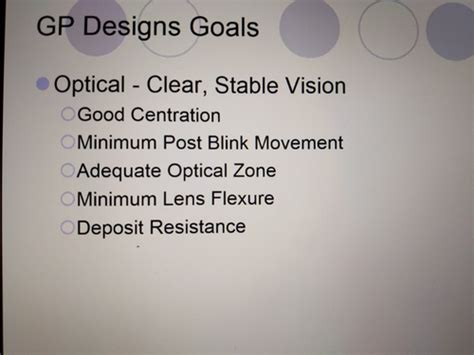 Fitting GP Lenses For CLT Final Flashcards Quizlet