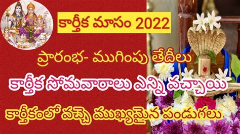 Karthika Masam Start Date Telugukarthika Masam End Datekarthika