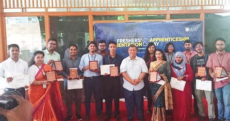 Ulab Hosts Msj Dept Freshers Orientation And Apprenticeship Day For