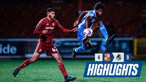 Highlights Swindon Town Bristol Rovers Bristol Rovers Fc