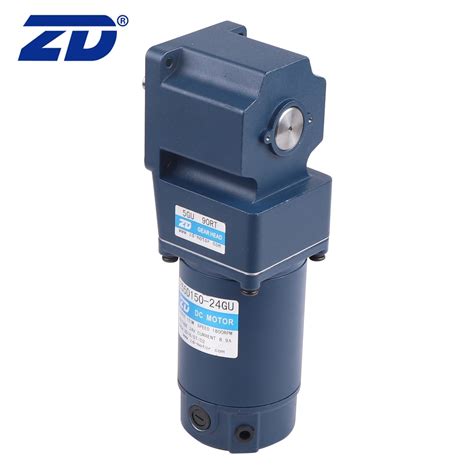 ZD High Torque Low RPM Regular Square Case Gearbox Electric Micro