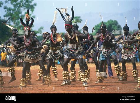 Togo - Feast of the harvesters near Kara. Traditional dance Stock Photo: 48049940 - Alamy