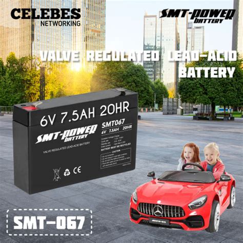 Jual SMT067 Battery SMT POWER Aki Kering 6V 7AH 7 5AH Baterai UPS VRLA