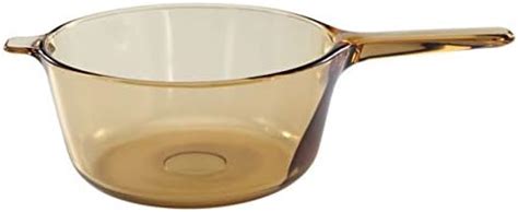 Amazon Corning Vision Visions 1 L Amber Handled Lipped Saucepan