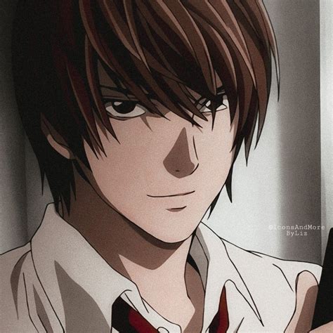 𝑳𝒊𝒈𝒉𝒕 𝒀𝒂𝒈𝒂𝒎𝒊📓🖋️ 𝕶𝖎𝖗𝖆💀🍎 Light Yagami Anime Light