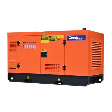 Genlitec Power® Single Phase 28kw Kubota Diesel Generator 50hz