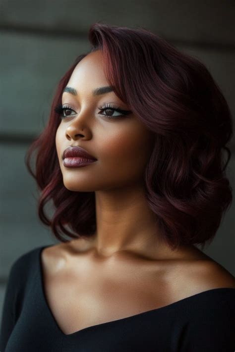 Jaw Dropping Fall Hair Colors For Women With Dark Skin Tones