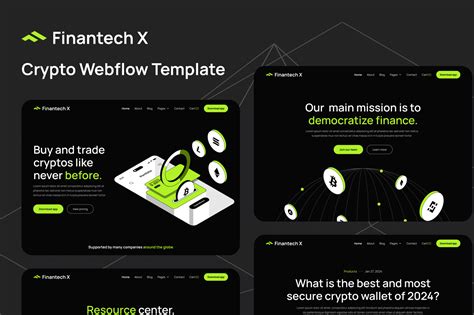 Finantech X Fintech Webflow Template Brix Templates Webflow